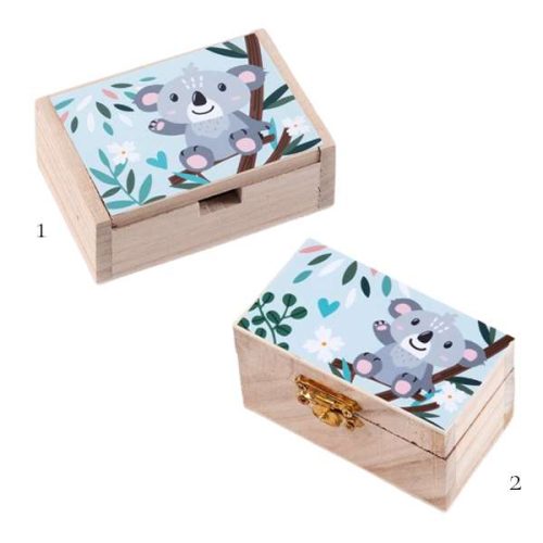 Μπομπονιέρα ξύλινο κουτί Koala