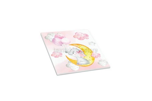 Μπομπονιέρα κεραμικό σουβέρ ροζ ελεφαντάκι