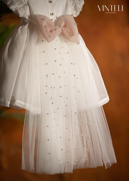 Βαπτιστικό φόρεμα Ιβουάρ Vinteli